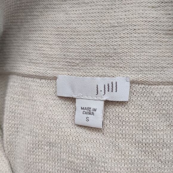 J. Jill Silk Blend Cowl Neck Tunic Top Sz S - Picture 7 of 9